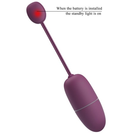 PRETTY LOVE - NYMPH HUEVO VIBRADOR CONTROLADO POR APP LILA PRETTY LOVE BOTTOM