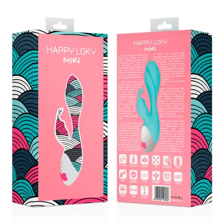 Miki Vibrador Rabbit - Doble Estimulación | Happy Loky