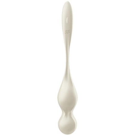 SATISFYER - LOVE BIRDS BOLAS KEGEL VIBRADORAS BLANCO SATISFYER BALLS