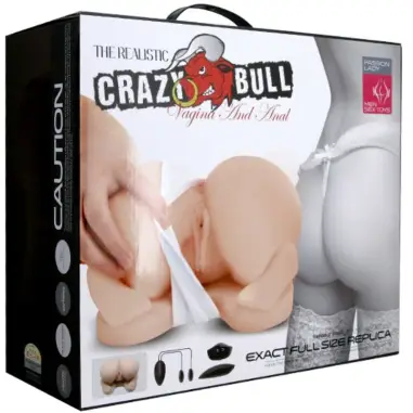 Trasero Realístico Posición Perrito Doble Canal | Crazy Bull
