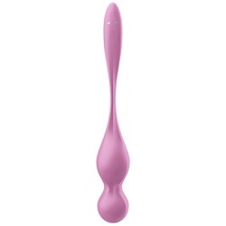 SATISFYER - LOVE BIRDS BOLAS KEGEL VIBRADORAS ROSA SATISFYER BALLS 2