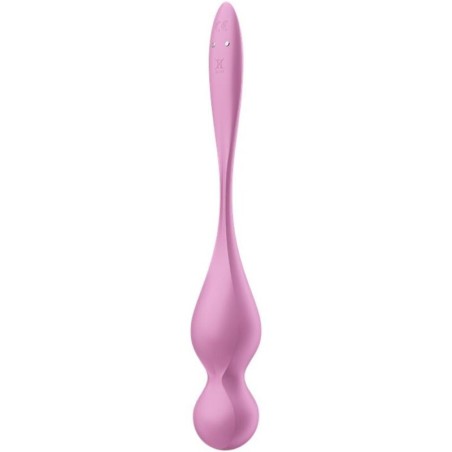 SATISFYER - LOVE BIRDS BOLAS KEGEL VIBRADORAS ROSA SATISFYER BALLS