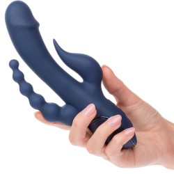 CALEXOTICS - VIBRADOR TRIPLE ORGASM AZUL CALEXOTICS
