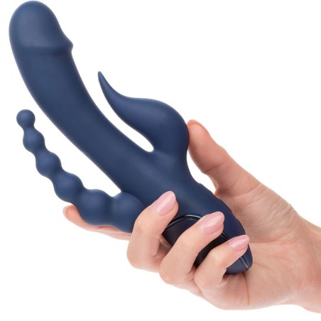 CALEXOTICS - VIBRADOR TRIPLE ORGASM AZUL CALEXOTICS