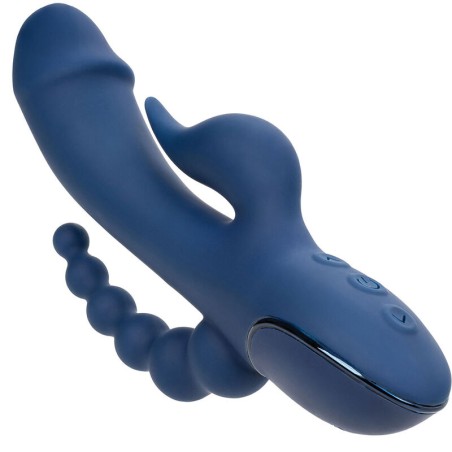 CALEXOTICS - VIBRADOR TRIPLE ORGASM AZUL CALEXOTICS