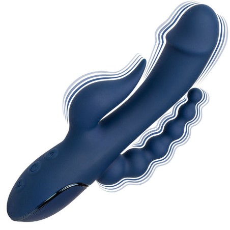 CALEXOTICS - VIBRADOR TRIPLE ORGASM AZUL CALEXOTICS