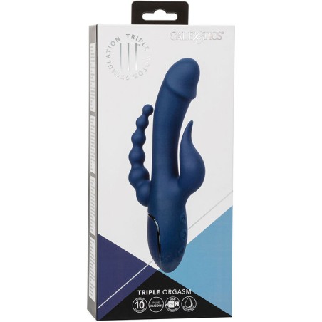 CALEXOTICS - VIBRADOR TRIPLE ORGASM AZUL CALEXOTICS