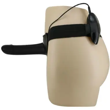 Vito Strap On con Dildo Hueco y Vibración 17.3 cm