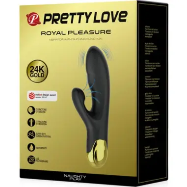 Smart Naughty Play Vibración y Succionador | Pretty Love