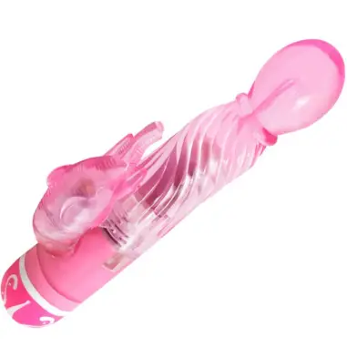 Vibrador Multivelocidad con Estimulador Rosa | Baile