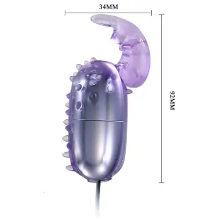 Super Vibrator Huevo Vibrador con Estimulador | Baile