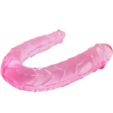 Double Dong Dildo Doble Rosa - Sumergible | Baile