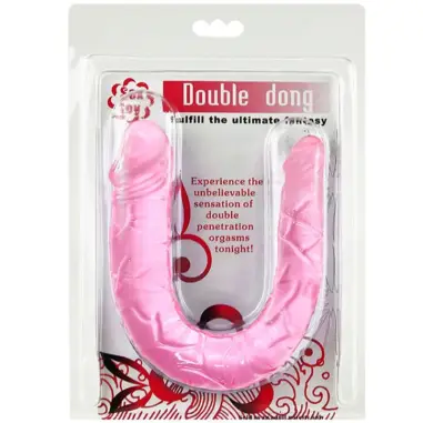 Double Dong Dildo Doble Rosa - Sumergible | Baile