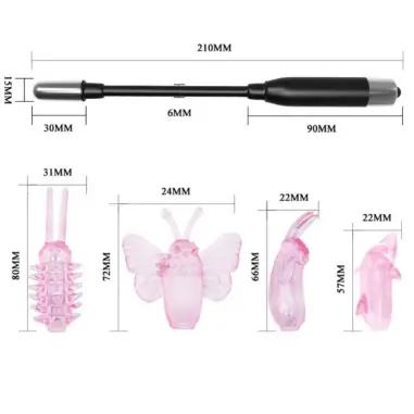 Wizard Magic Wand Estimulador con Vibración | Baile