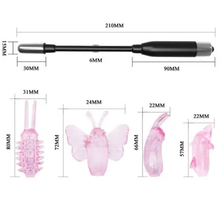 Wizard Magic Wand Estimulador con Vibración | Baile