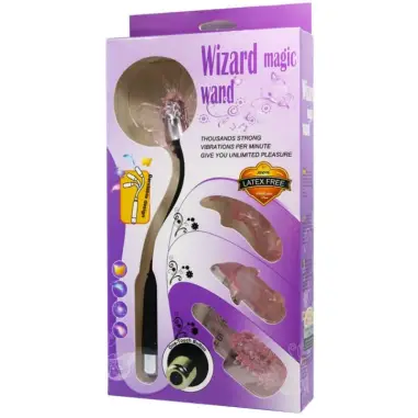 Wizard Magic Wand Estimulador con Vibración | Baile