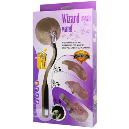 Wizard Magic Wand Estimulador con Vibración | Baile