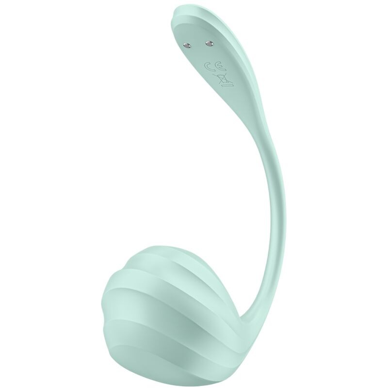SATISFYER - SMOOTH PETAL ESTIMULADOR PUNTO G VERDE AGUA APP GRATUITA 