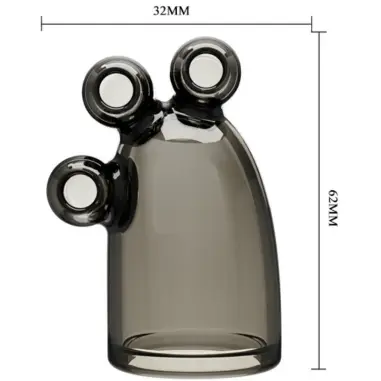 Funda Vibradora Vibrating Crystal Cap II | Baile