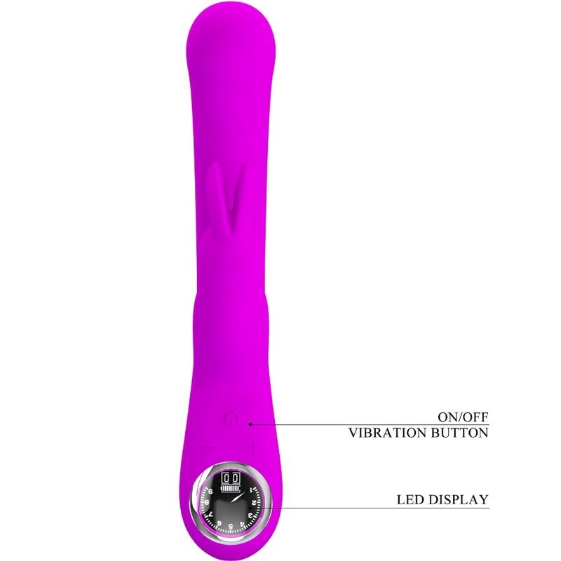 PRETTY LOVE - SKYLAR VIBRADOR ESTIMULADOR PÚRPURA 
