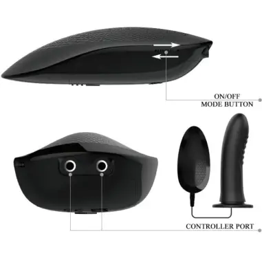 Myron Strap On con Vibración y Dildo Hueco | Pretty Love