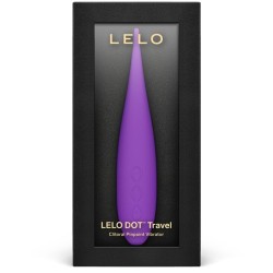 LELO - DOT TRAVEL ESTIMULADOR DE CLÍTORIS MORADO LELO 2