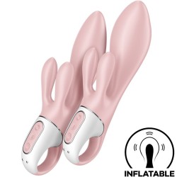 SATISFYER - AIR PUMP BUNNY 3 INFLABLE VIBRADOR RABBIT ROSA SATISFYER VIBRATOR