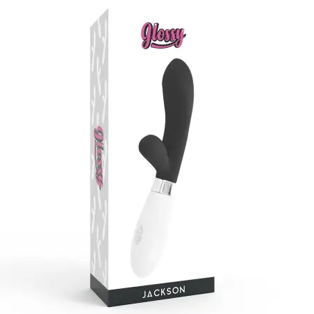 Jackson Rabbit Negro - Doble Estimulación | Glossy