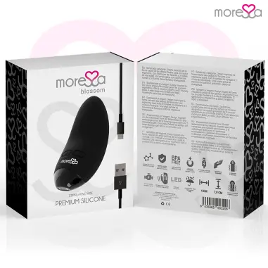 Blossom Masajeador Personal Negro - 6 Modos | Moressa
