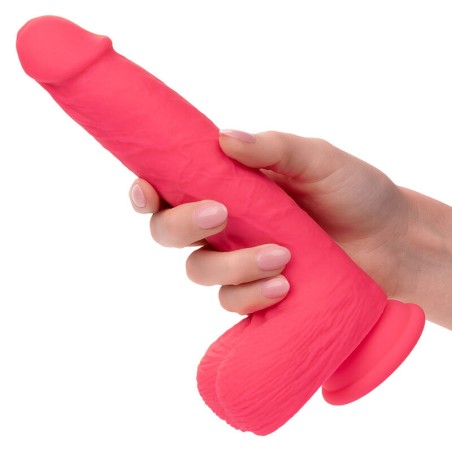 CALEXOTICS - STUDS VIBRADOR REALÍSTICO 10 VIBRACIONES Y ROSA CALEXOTICS