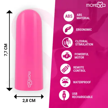 Nix Potente Vibrador Multi Juegos Control Remoto Rosa