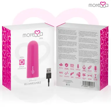 Nix Potente Vibrador Multi Juegos Control Remoto Rosa
