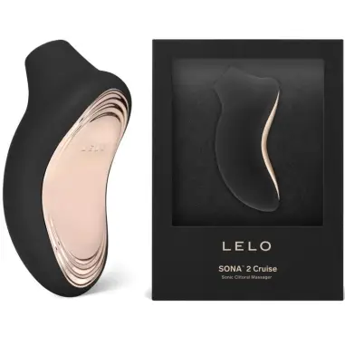 Estimulador Clitoris Sona 2 Cruise Negro - 12 Modos | LELO