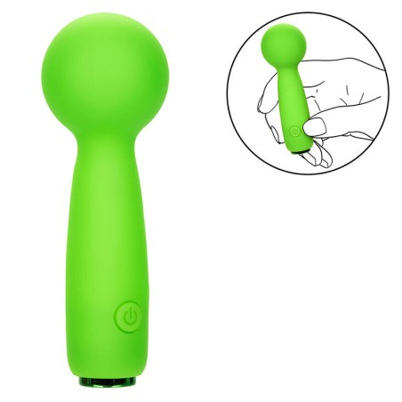 CALEXOTICS - NEON VIBES THE BUBBLY VIBE MINI MASAJEADOR 10 VIBRACIONES VERDE CALEXOTICS