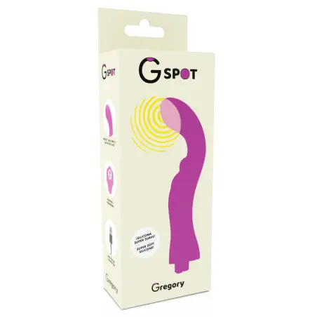 Gregory Vibrador Violeta - 10 Modos y Recargable | G-Spot