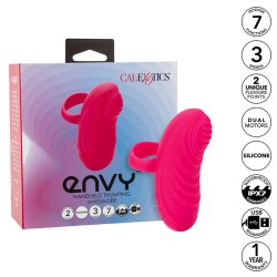 CALEXOTICS - ENVY MASAJEADOR DE BOLA RODANTE 7 VIBRACIONES ROSA CALEXOTICS 2
