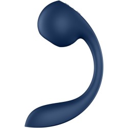 SATISFYER - PRO+ WAVE 4 ESTIMULADOR PUNTO G & AIR PULSE APLICACIÓN GRATUITA AZUL OSCURO SATISFYER AIR PULSE