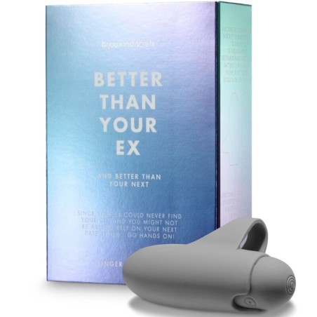 BIJOUX - BETTER THAN YOUR EX BALA VIBRADORA 10 VIBRACIONES GRIS BIJOUX PETITS BONBONS