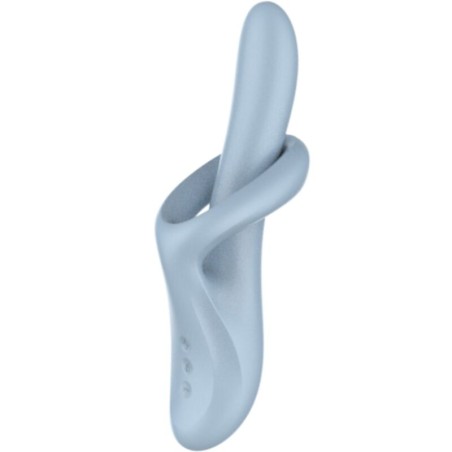 SATISFYER - HEAT FLEX 4 VIBRADOR EFECTO CALOR 12 VIBRACIONES AZUL SATISFYER VIBRATOR