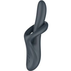 SATISFYER - HEAT FLEX 4 VIBRADOR EFECTO CALOR 12 VIBRACIONES GRIS SATISFYER VIBRATOR