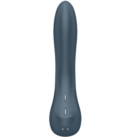 SATISFYER - G-SPOT WAVE 4 VIBRADOR 12 PROGRAMAS DE VIBRACIÓN GRIS OSCURO SATISFYER VIBRATOR