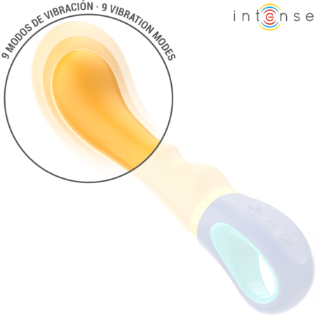 INTENSE - SHAGGY VIBRADOR PUNTO-G AMARILLO INTENSE FUN