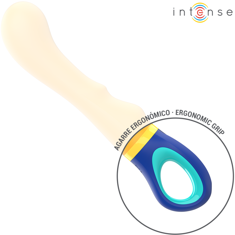 INTENSE - SHAGGY VIBRADOR PUNTO-G AMARILLO 