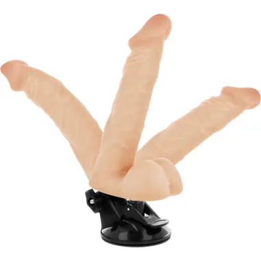 Vibrador Realístico Articulable Control Remoto Natural 20 cm