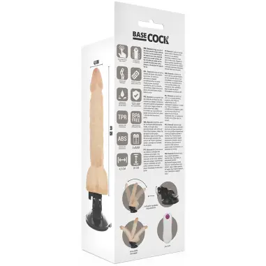 Vibrador Realístico Articulable Control Remoto Natural 20 cm