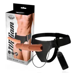 HARNESS ATTRACTION - ARNÉS  HUECO WILLIAN CON VIBRADOR 17 CM -O- 4.5 CM 2