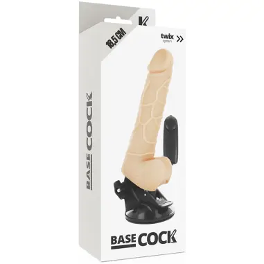 Vibrador Realístico Control Remoto Natural 18.5 cm Ø 4 cm