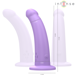 INTENSE - EDDIE VIBRADOR 17,5 CM 10 VIBRACIONES MORADO CONTROL REMOTO INTENSE FUN 2