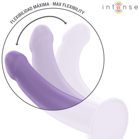 INTENSE - EDDIE VIBRADOR 17,5 CM 10 VIBRACIONES MORADO CONTROL REMOTO INTENSE FUN
