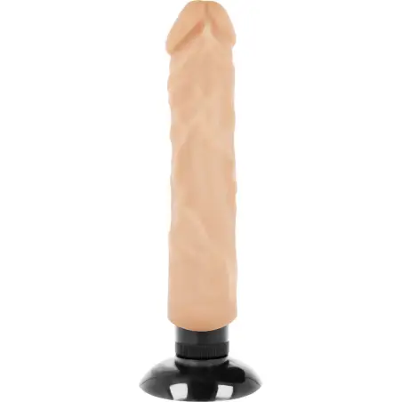 Vibrador Realístico 2-1 Natural 20 cm Ø 4 cm | Basecock
